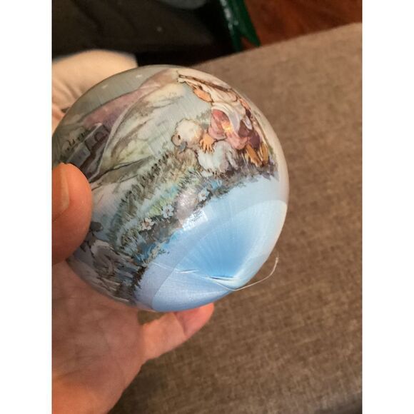 Hallmark 1982 Season For Caring Unbreakable Ornament - Picture 2 of 5